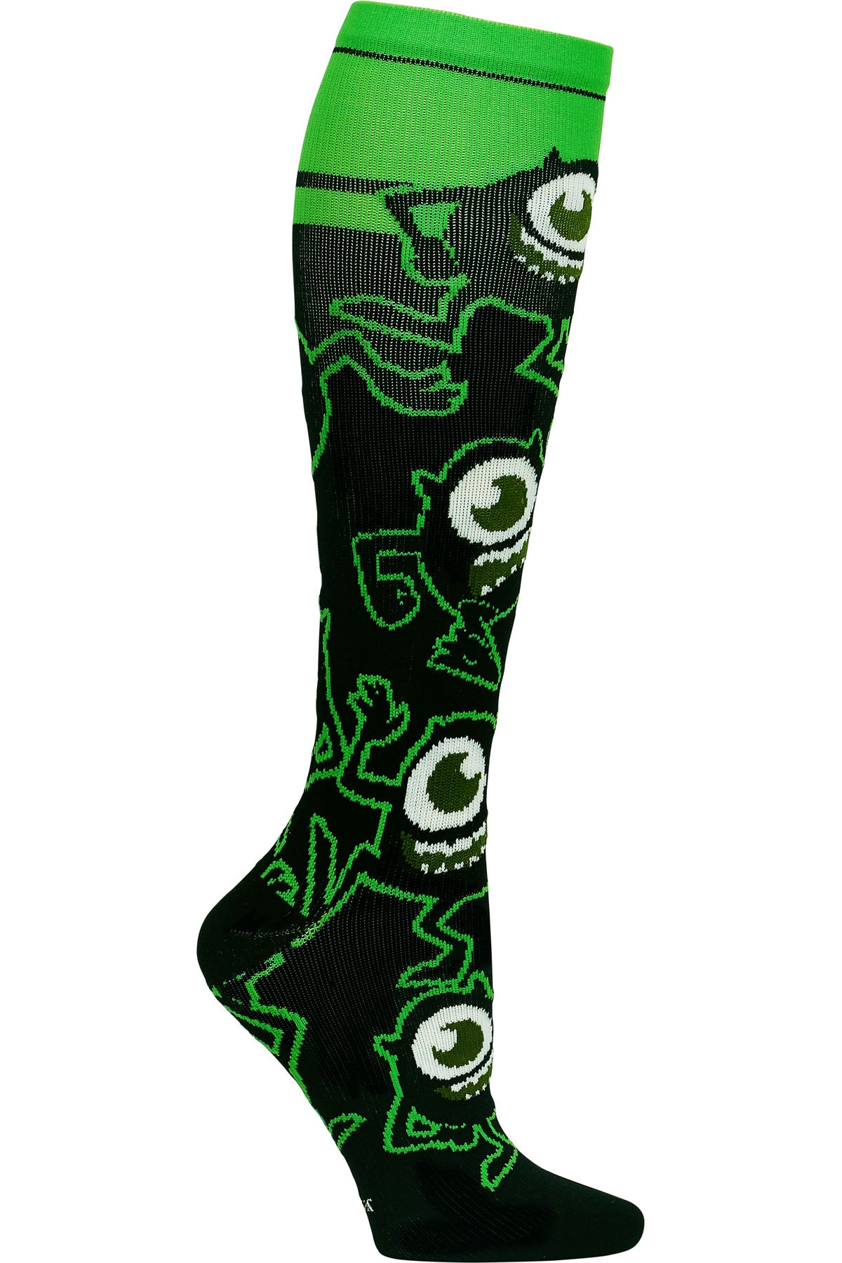 Women's 11 mmHg Support Socks in I Believe In Monsters