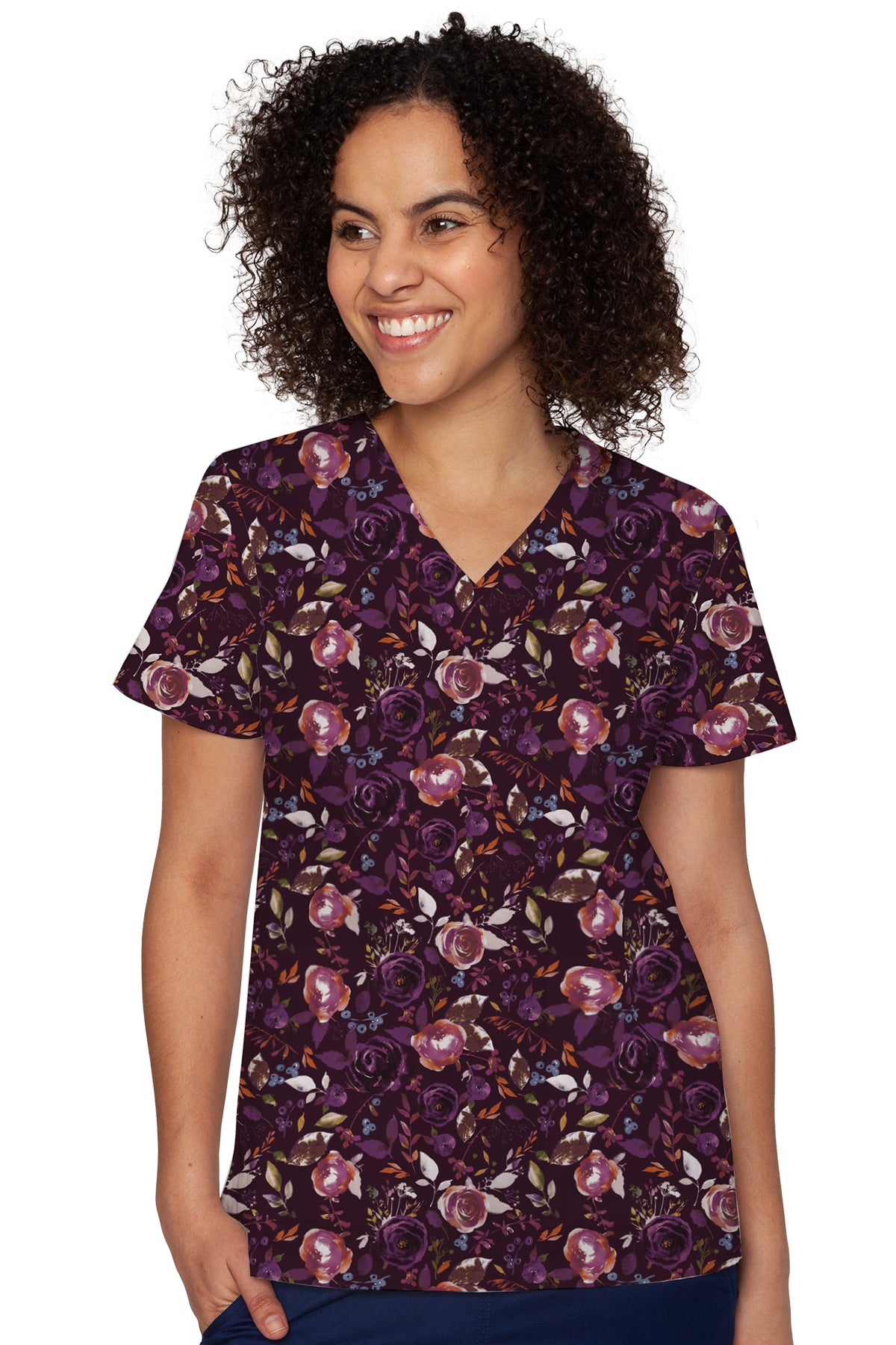 8564 -Med Couture - Rosa Print