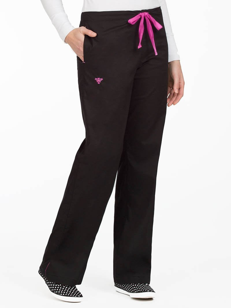 8705 - Med Couture - SIGNATURE DRAWSTRING PANT(SIZE: XS-3X)