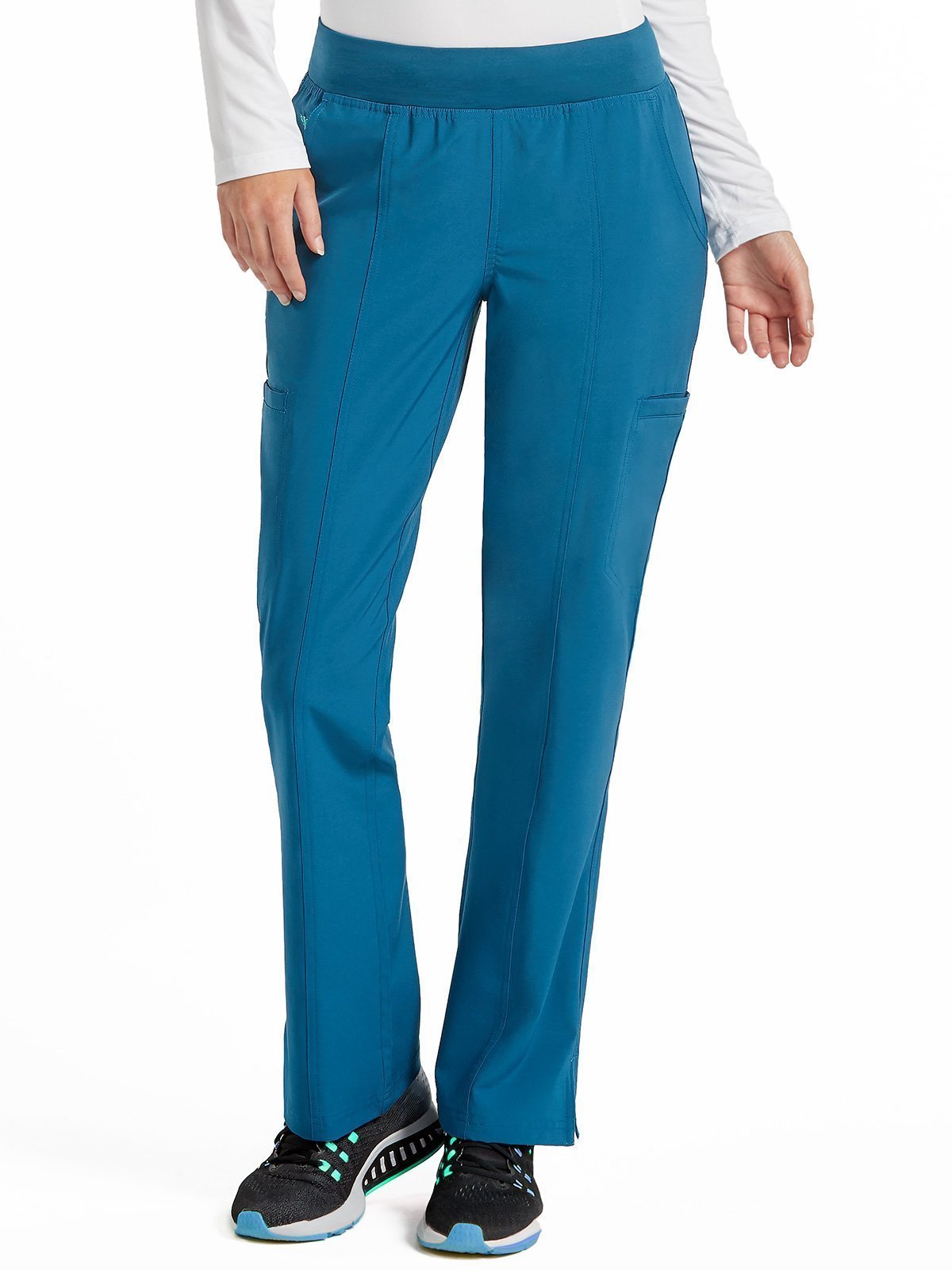 8744 -Med Couture - ENERGY - YOGA 2 CARGO POCKET PANT (SIZE:XS/P-2X/P)