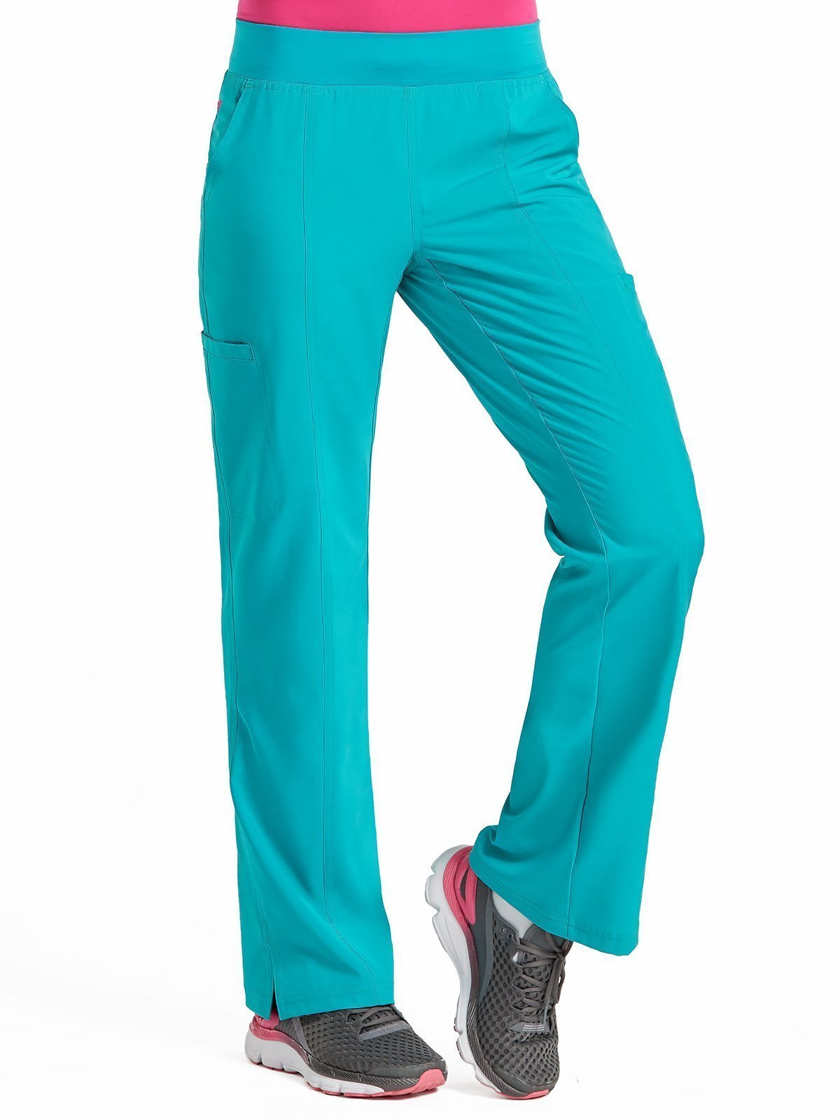 8744 -Med Couture - ENERGY - YOGA 2 CARGO POCKET PANT (SIZE:XS/P-2X/P)