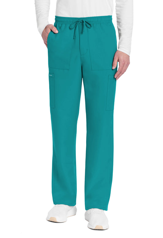 CK279A - Men's Mid Rise Zip Fly Straight Leg Pant - Cherokee