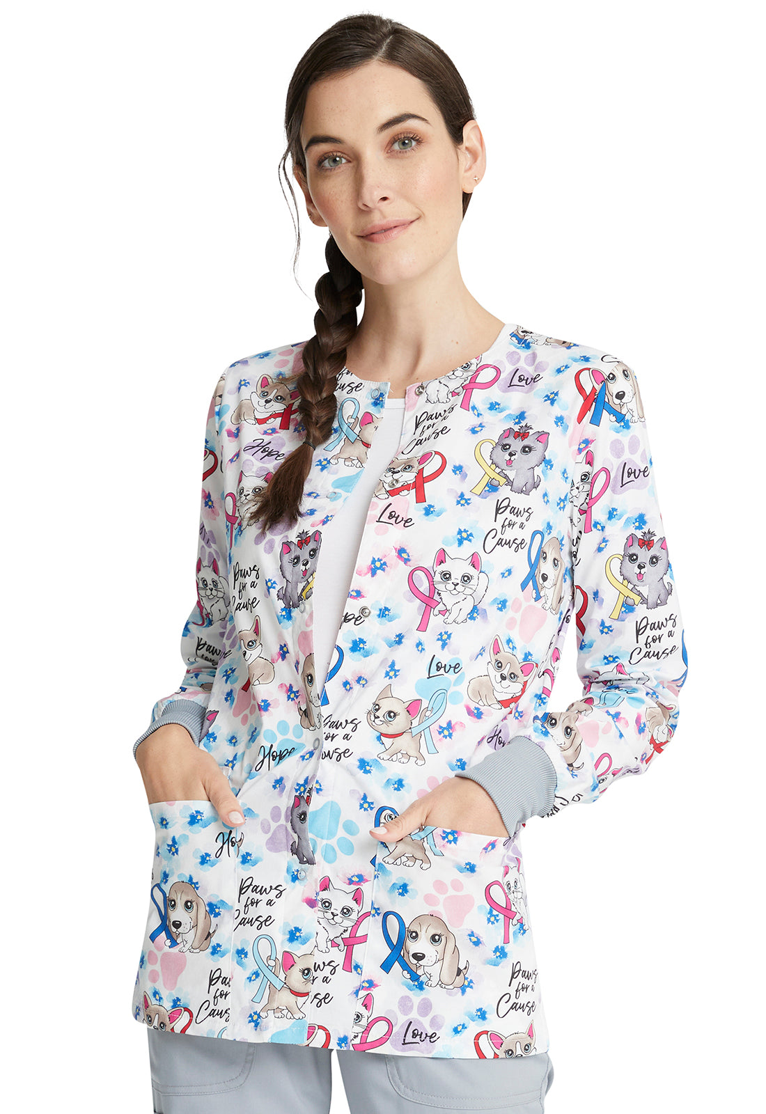 CK301 - Snap Front Jacket - Cherokee Prints