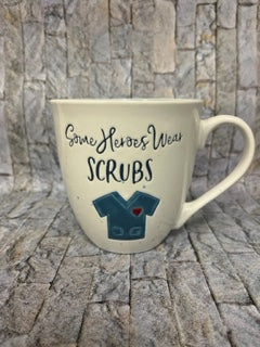 Mug - Some Heroes Wear Scrubs