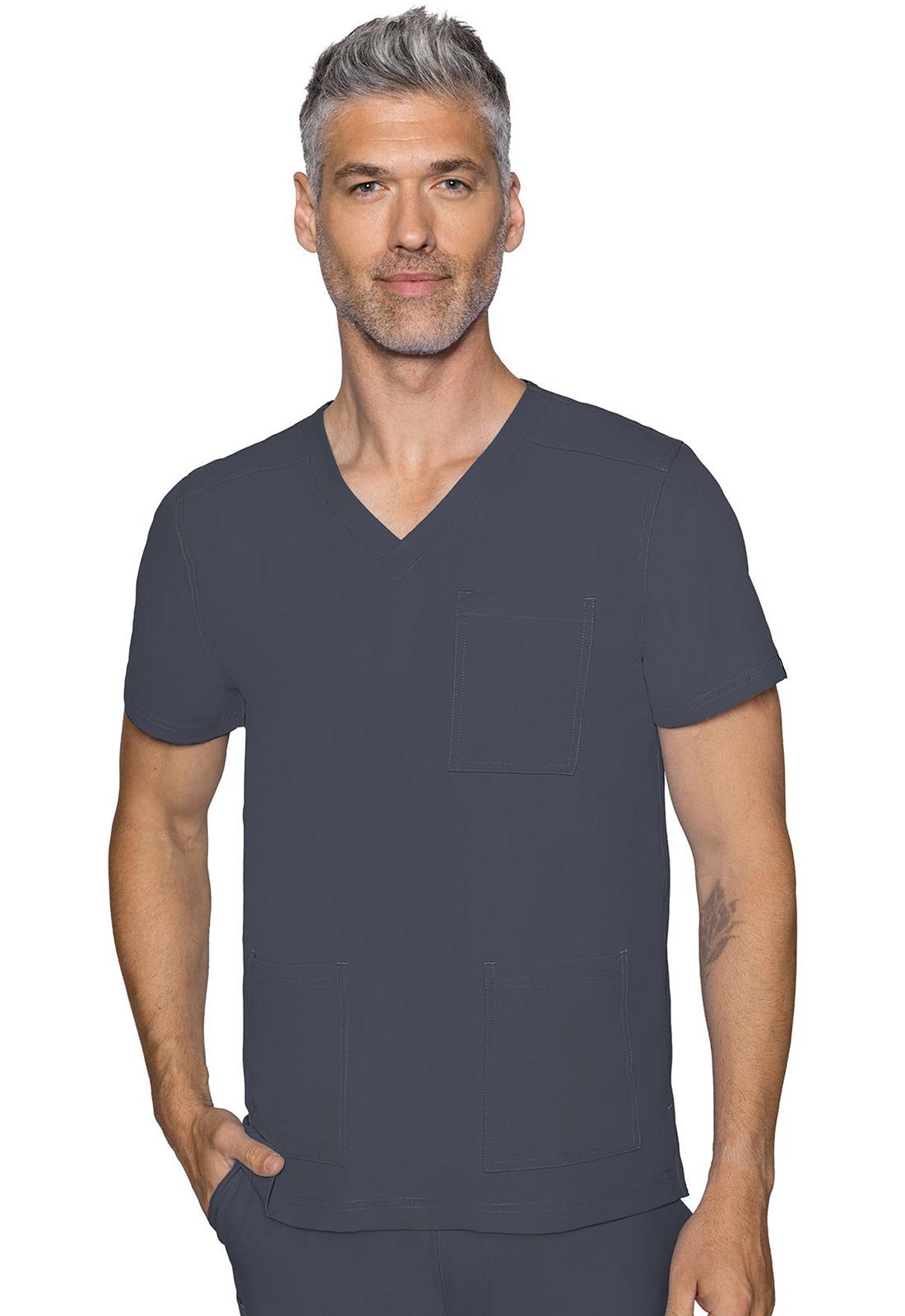 2486 -  Med Couture Insight for  Men -  3 Pocket Top