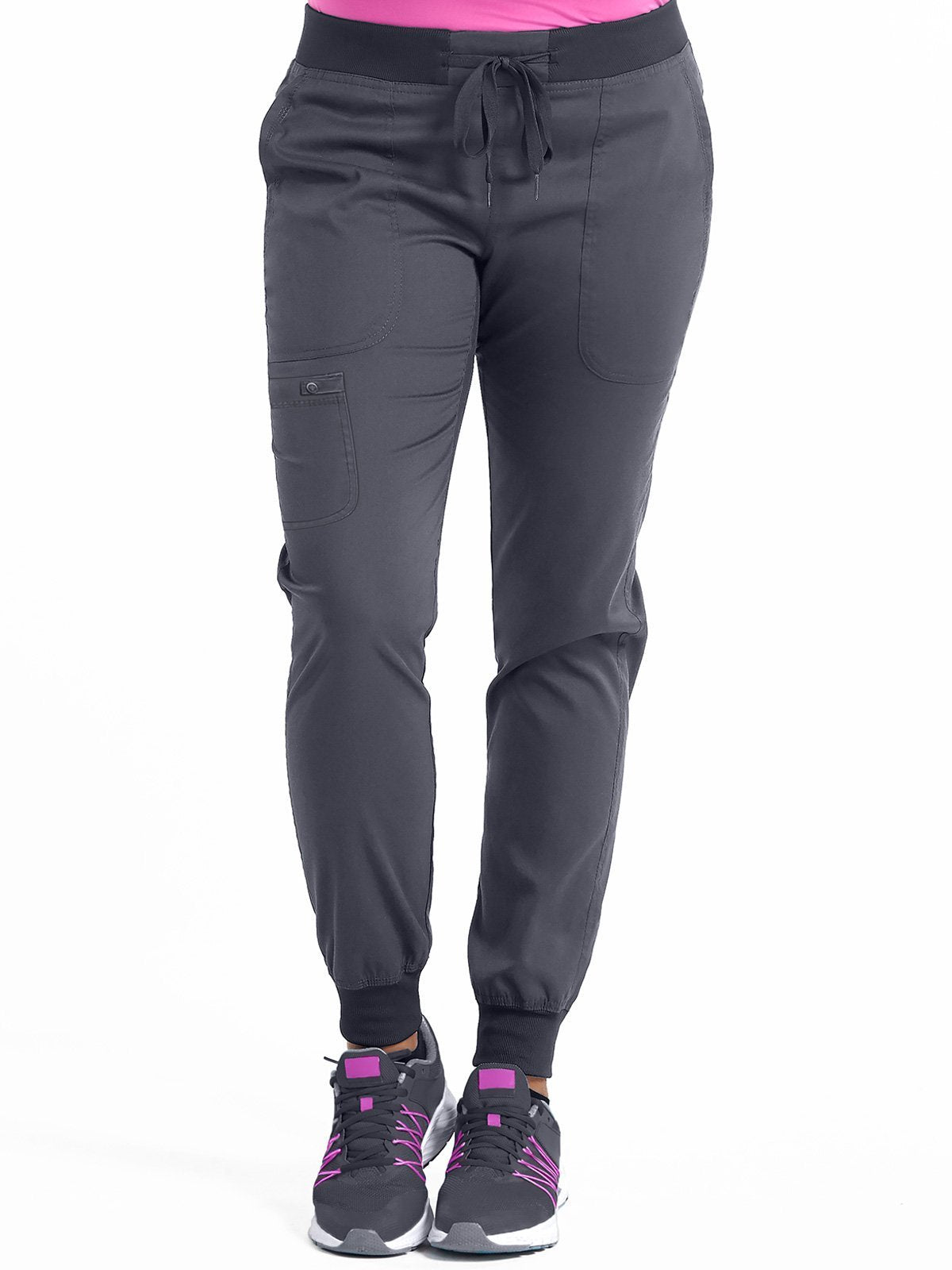 7710 - Med Couture - TOUCH -  JOGGER YOGA PANT (Tall XS - XL)