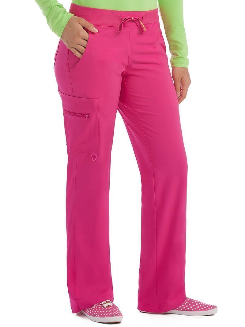 8747 - Med Couture - ACTIVATE -  YOGA 1 CARGO POCKET PANT (SIZE: XS-XL)