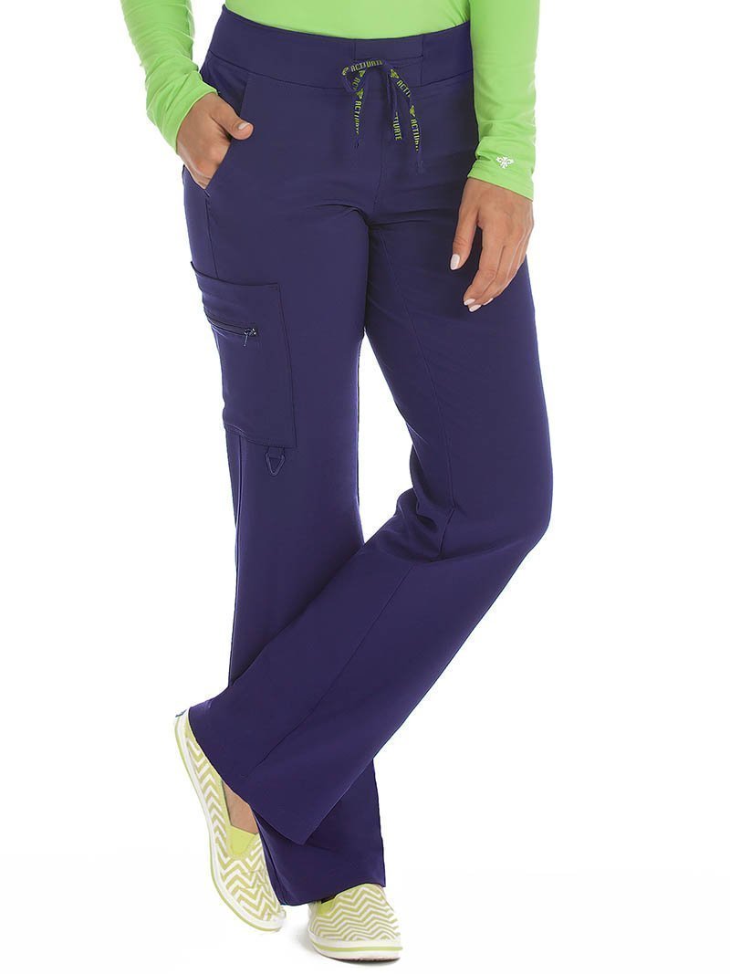 8747 - Med Couture - ACTIVATE -  YOGA 1 CARGO POCKET PANT (SIZE: XS-XL)