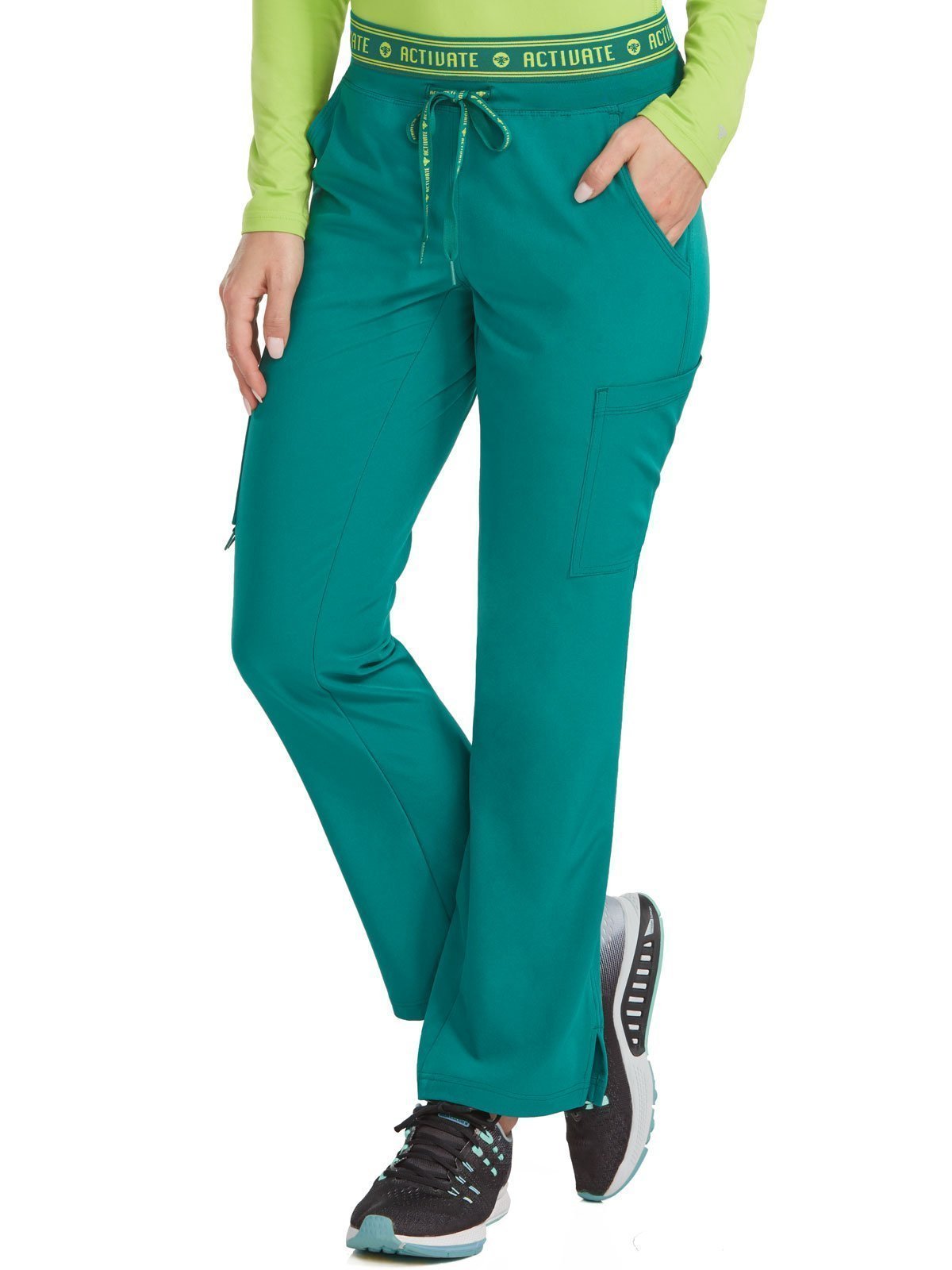 8758 - Med Couture -  ACTIVATE - YOGA 2 CARGO POCKET PANT