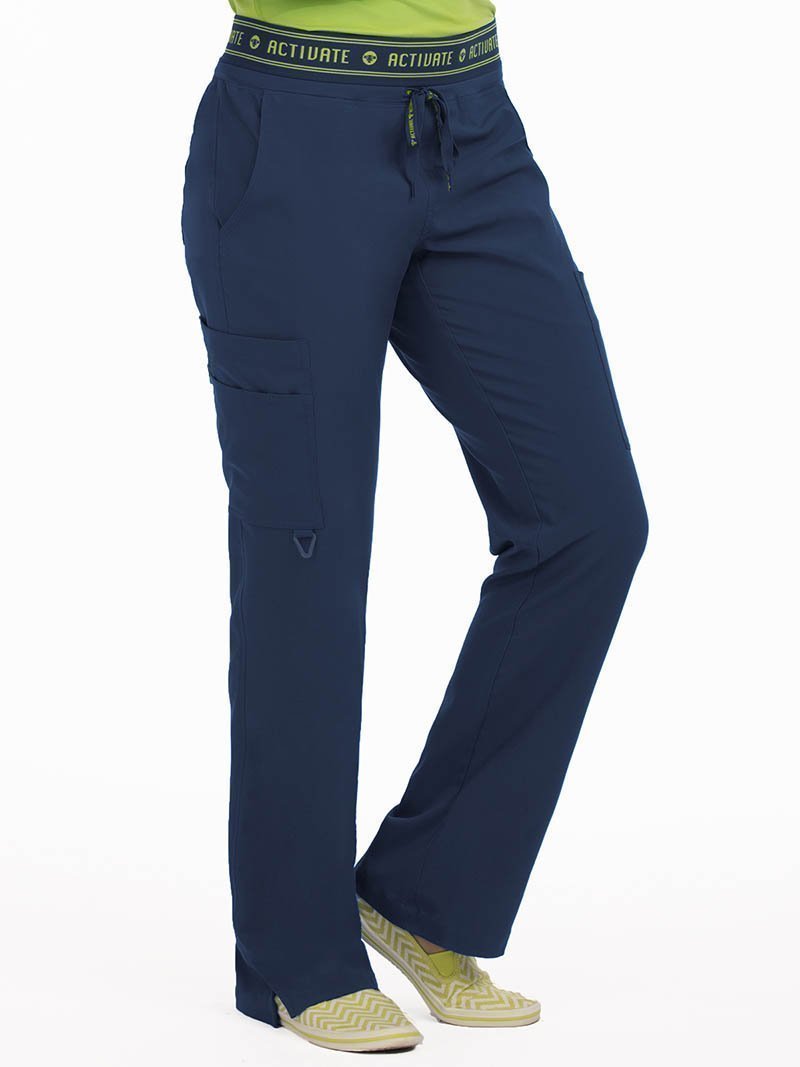 8758 - Med Couture -  ACTIVATE - YOGA 2 CARGO POCKET PANT