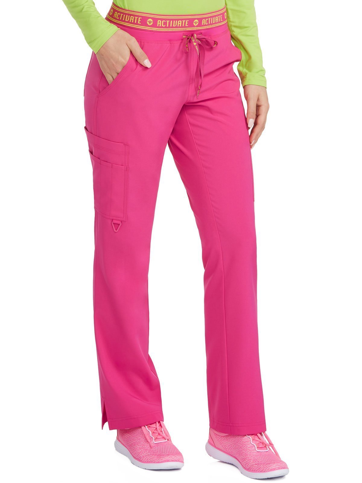 8758 - Med Couture -  ACTIVATE - YOGA 2 CARGO POCKET PANT