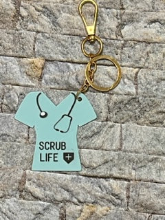 Scrub Keychain