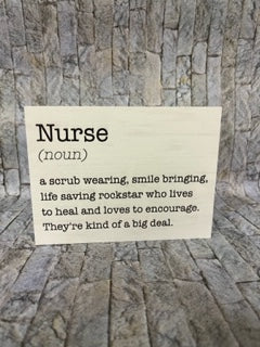 Nurse - wood